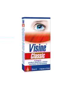 Visine classic 0.5 mg / ml solutie picaturi oftalmice, 15ml 