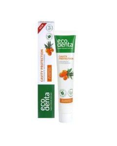 Ecodenta Pasta de dinti naturala cu catina pentru protectia cavitatii orale, 75ml