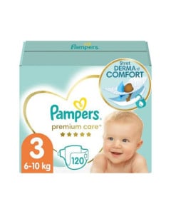 Pampers Scutece Premium Care  marimea 3, 6-10 kg, 120 bucati