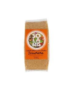 SOLARIS Zahar brun din trestie Demerara, 500g 