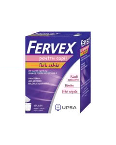 Fervex copii, 8 plicuri