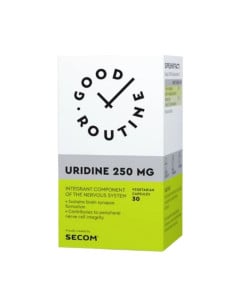 Secom Good Routine Uridine 250 mg,  30 capsule