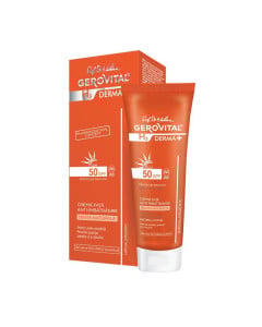 46380 GH3 Derma+ Sun - crema antiimbatranire SPF 50, tenta naturala 50ml