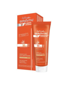 46390 GH3 Derma+Sun - crema antiimbatranire SPF 50 tenta aurie  50ml
