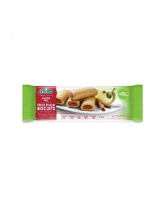 ORGRAN Biscuiti umpluti cu mar si scortisoara, 175g 