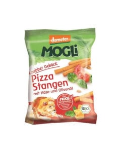 MOGLI Sticks BIO pizza cu branza si ierburi, 75g