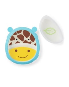 Skip-Hop Set farfurie & bol, Girafa