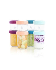 Babymoov Set 8 boluri din sticla, 100 ml / 220 ml