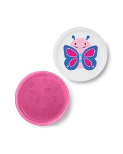 Skip-Hop Set farfurii anti-alunecare, Fluture