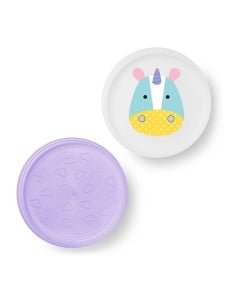 Skip-Hop Set farfurii anti-alunecare, Unicorn