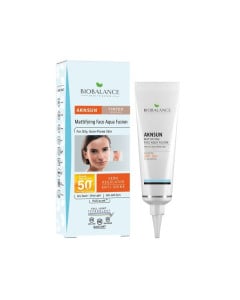 Bio Balance Crema solara, matifianta, ten acneic si gras, Medium, SPF 50+, 40ml 