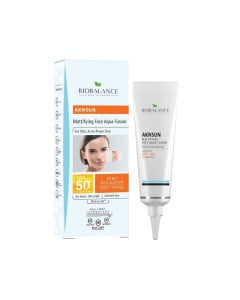 Bio Balance Crema solara matifianta, ten acneic si gras, SPF 50+, 40ml