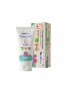 Dentistar Pasta de dinti cu aroma de zmeura, cu fluor, 12luni+, 60ml