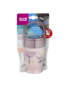 LOVI Cana Mea cu pai JUNIOR Lovely Fata, 250ml 