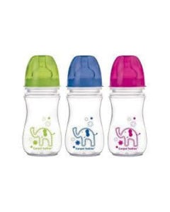 Canpol Babies Biberon Anticolic Gat Larg Easystart - Toy, 240 ml
