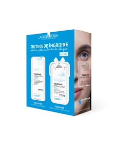 La Roche-Posay Pachet TOLERIANE DERMALLERGO Crema calmanta pentru fata, 40ml + Crema contur ochi, 20ml