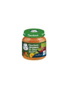 Gerber Bio Piure mar, piersica, caisa, 125g