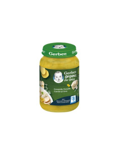 Gerber Bio Piure conopida, porumb, curcan, orez, 190g