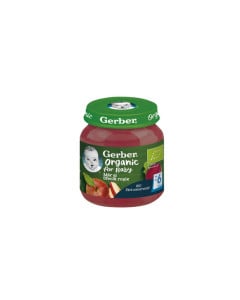 Gerber Bio Piure mar si sfecla rosie, 125g
