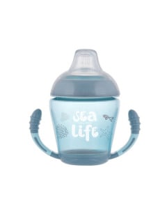 Canpol Babies Cana Anti-Varsare cu cioc moale Sea Life Gri 56/501, 230ml