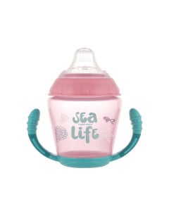 Canpol Babies Cana Anti-Varsare cu cioc moale Sea Life Roz 56/501, 230ml