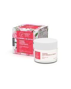 Cosmetic Plant Crema antirid tonifianta cu acid hialuronic si bujor, 50ml