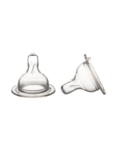 Canpol Babies Tetina Silicon Easystart flux medium 21/731, 2 bucati