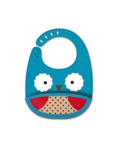 Skip Hop Bavetica din silicon, Bufnita