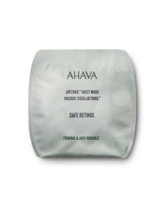 Ahava Safe Retinol Masca textila pentru netezire cu retinol, 15ml