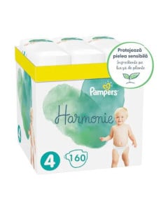 Pampers Scutece Harmonie XXL Box, Marimea 4, 9-14 kg, 160 bucati