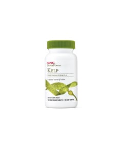 GNC SuperFoods Kelp, Iod din Extract de Kelp, 180 tablete