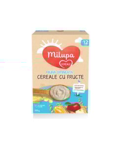 Milupa Cereale cu fructe Buna Dimineata, de la 8 luni, 250g