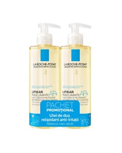 La Roche Posay Pachet LIPIKAR Ulei spalare 400ml 1+1 cu -70%