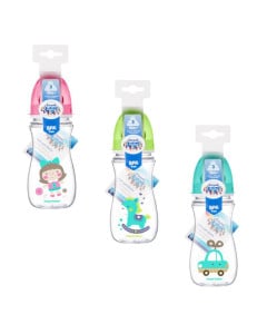 Canpol Babies Biberon Anticolic Gat Larg 35/204, Easystart - Toys, 300ml 