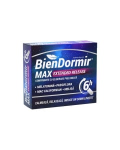  Bien Dormir Max Extended Release, 30 comprimate cu eliberare prelungita