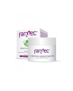Farmec Crema hidratanta cu Aloe Vera, 50ml