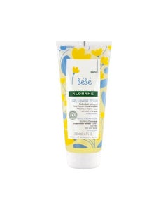 Klorane Bebe Gel spumant pentru par si corp, 200ml