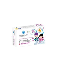 BioSunLine Vitamina C cu Echinacea pentru copii, 30 comprimate
