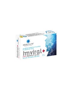 BioSunLine Imviral + Vitamina C si Zn, 30 comprimate
