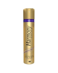 HARMONY GOLD Extra Firm Hold and Shine Spray fixativ pentru par, 400ml