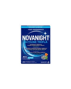 Novanight, 20 comprimate filmate