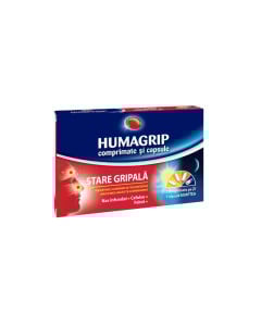 Humagrip, 12 comprimate + 4 capsule
