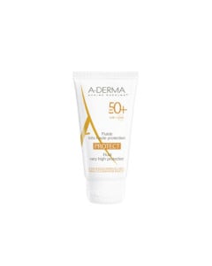A-Derma PROTECT Fluid Protectie Solara pentru piele fragila SPF 50+, 40ml