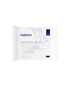 IVATHERM Servetele demachiante fata si ochi, 25 bucati