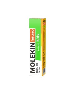Molekin Imuno Kids 4-6 ani, 20 comprimate efervescente