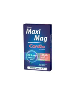  MaxiMag Cardio 375 mg, 30 comprimate