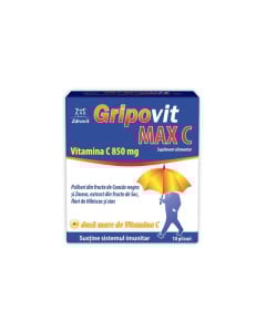 Gripovit Max C, 10 plicuri