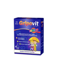 Gripovit junior, 10 plicuri