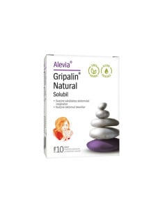 Alevia Gripalin Solubil  Natural, 10 plicuri