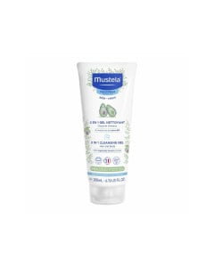 Mustela 2 in1 Gel de curatare Par si Corp, 200 ml